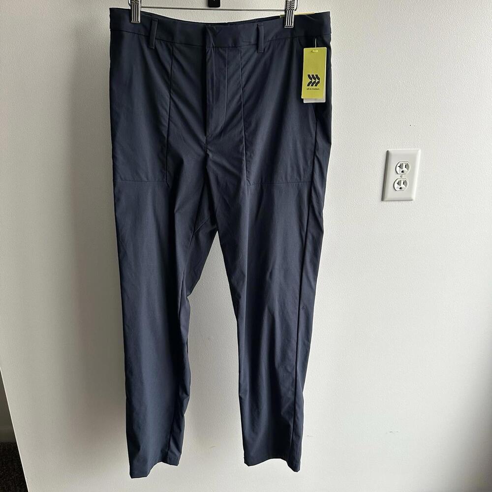 All in Motion Men’s Golf Pants 32x32 Blue Lightweight Activewear NWT / $35